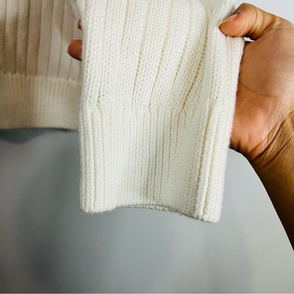 Abercrombie & fitch oversized cozy knit cardigan sweater size large - Picture 7 of 10